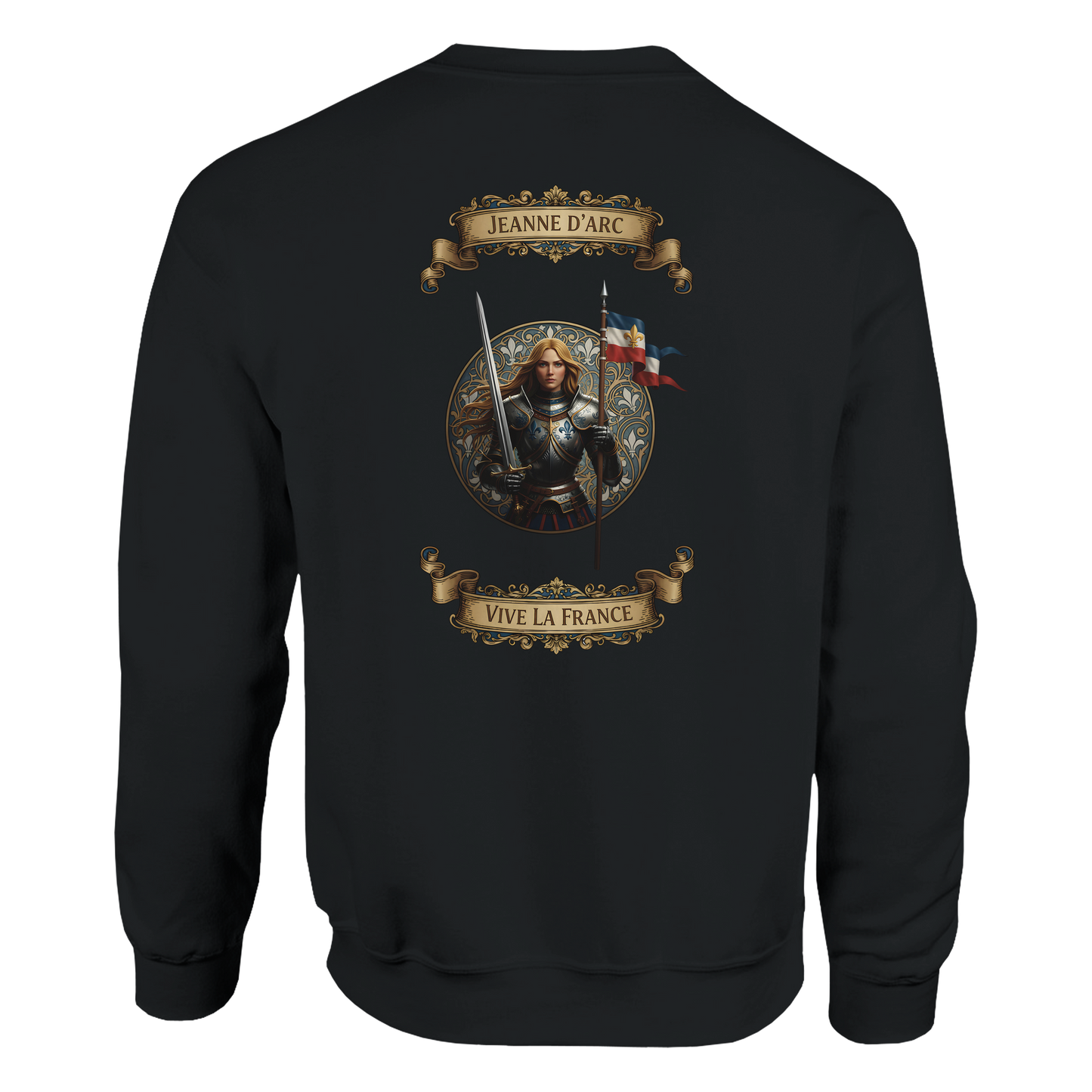 Damen-Sweatshirt Jeanne d'Arc klassischer Rundhalsausschnitt | Gildan® 18000