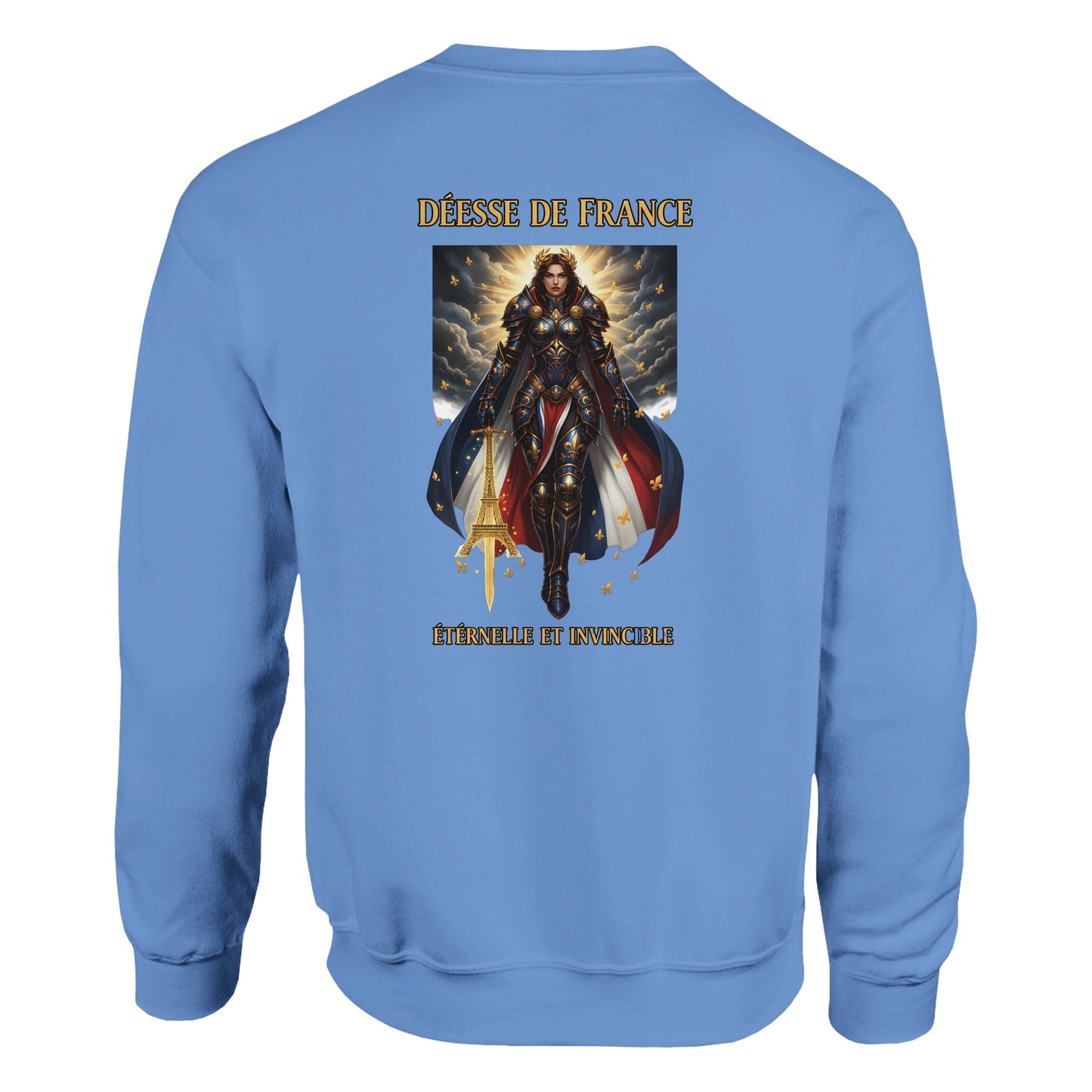 Women's Sweatshirt Goddess of France Style-French Classic Crewneck | Gildan® 18000