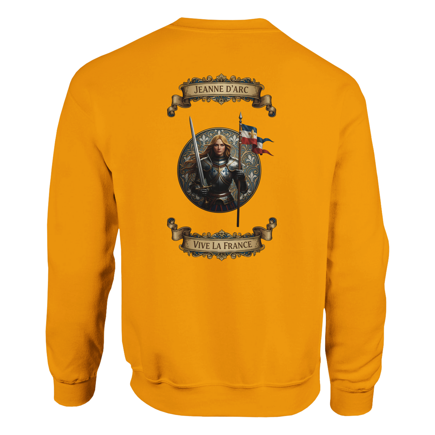 Damen-Sweatshirt Jeanne d'Arc klassischer Rundhalsausschnitt | Gildan® 18000