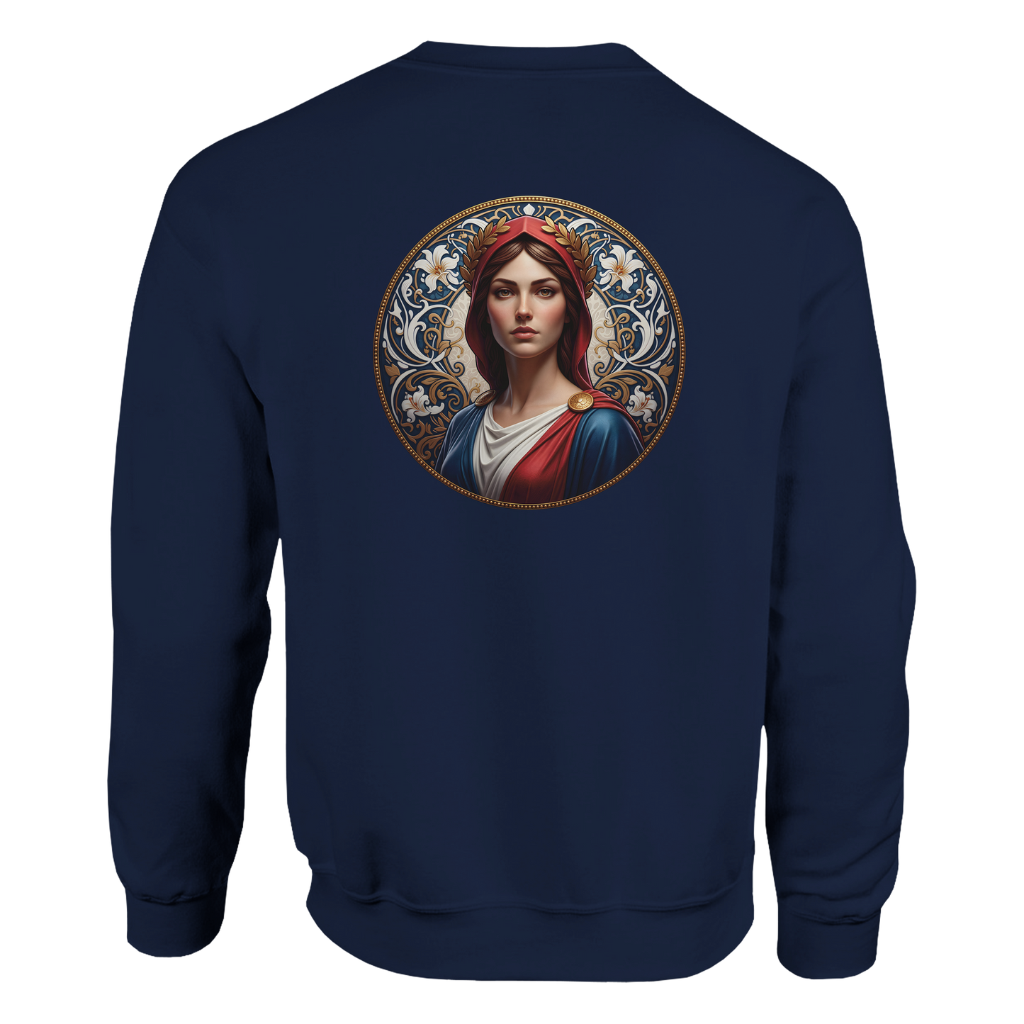 Damen-Sweatshirt Marianne klassisch Rundhals | Gildan® 18000
