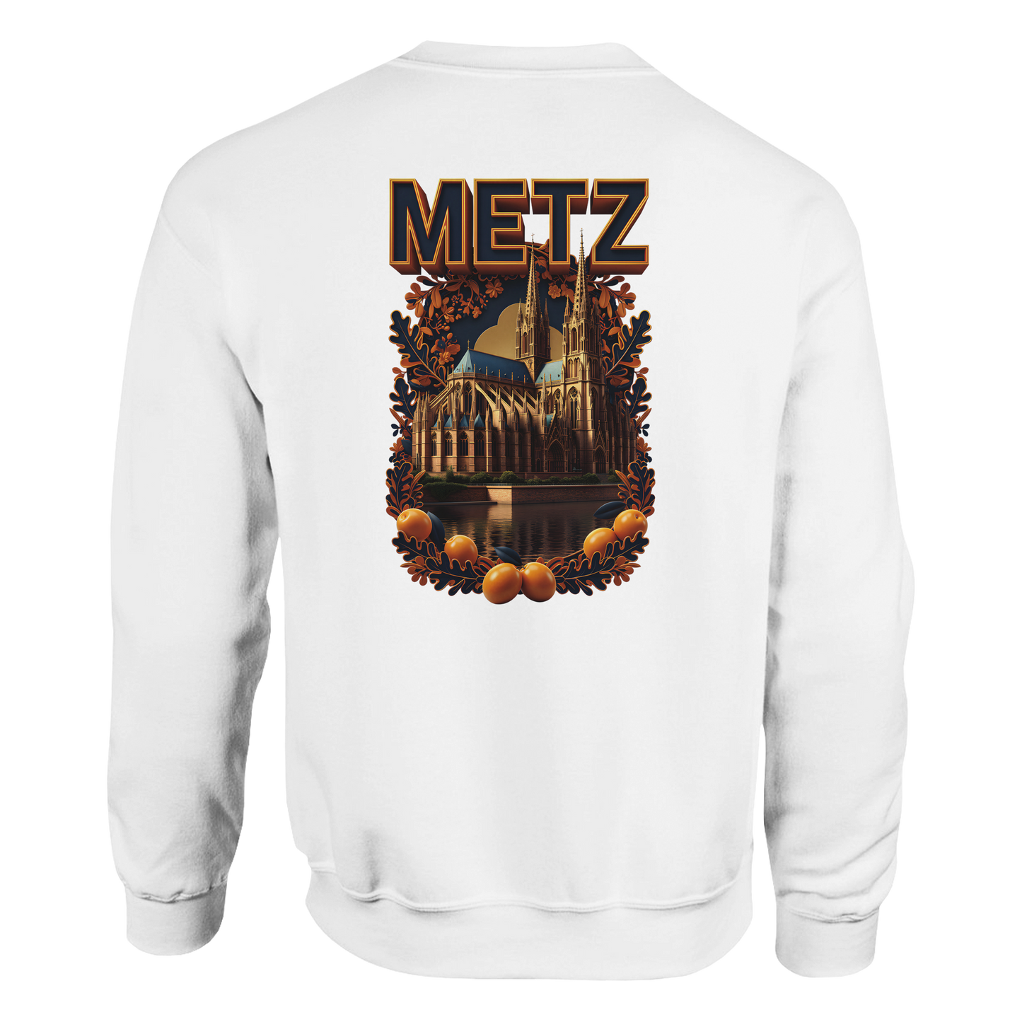 Unisex Sweatshirt Metz France City Classic Crewneck | Gildan® 18000