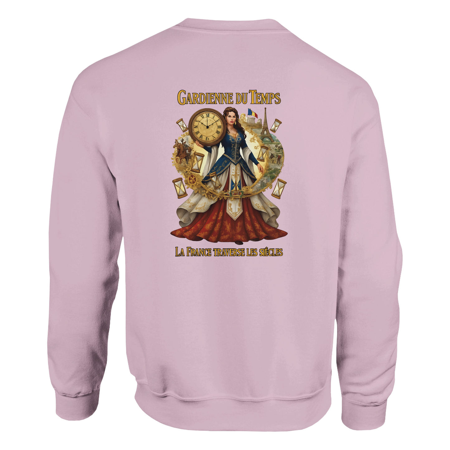 Sweat-shirt Femme Gardienne du Temps - Confort Premium et Coupe Classique
