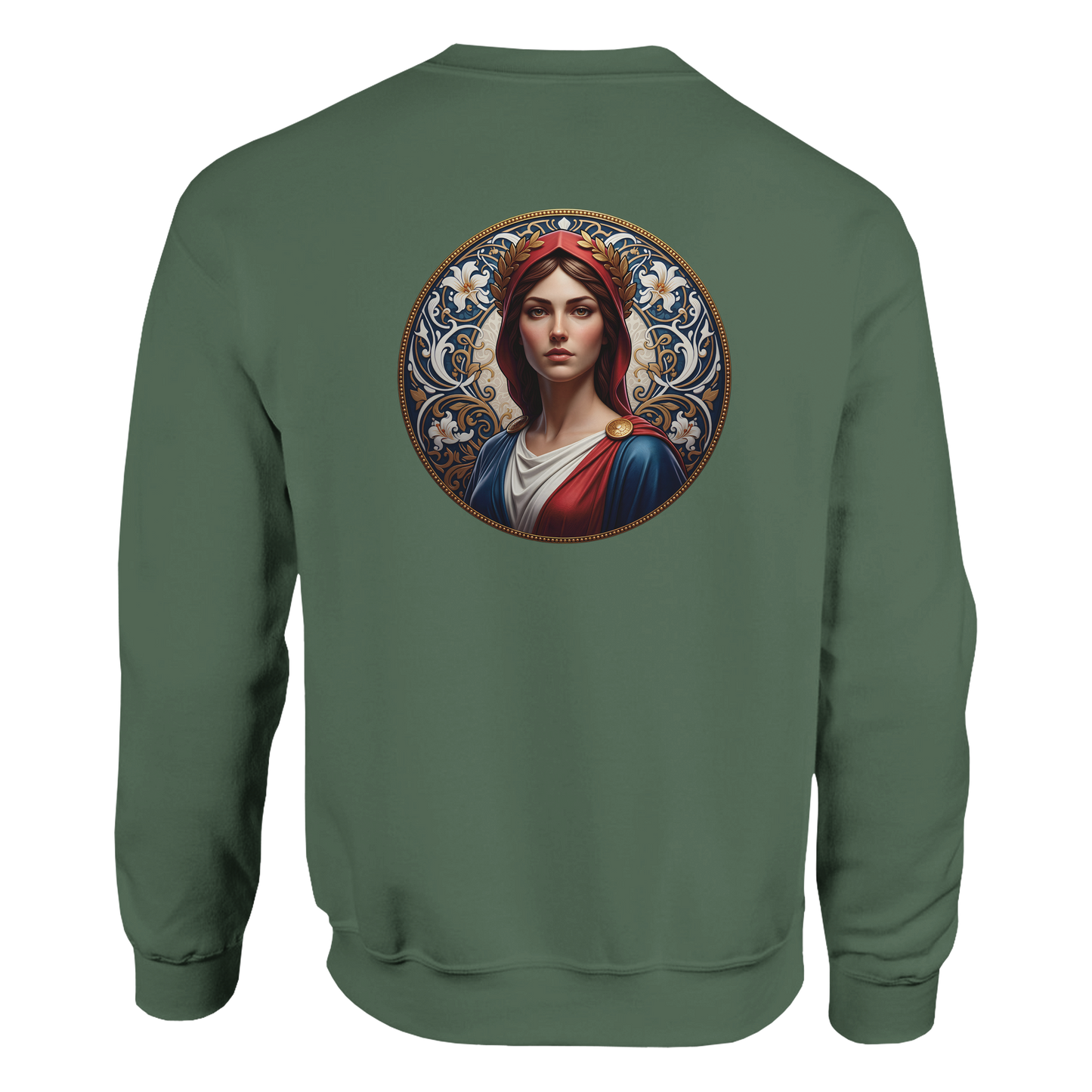 Damen-Sweatshirt Marianne klassisch Rundhals | Gildan® 18000