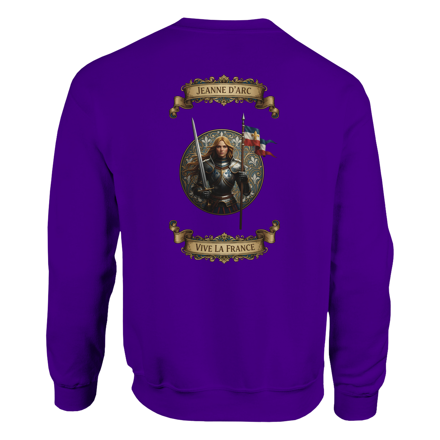 Damen-Sweatshirt Jeanne d'Arc klassischer Rundhalsausschnitt | Gildan® 18000