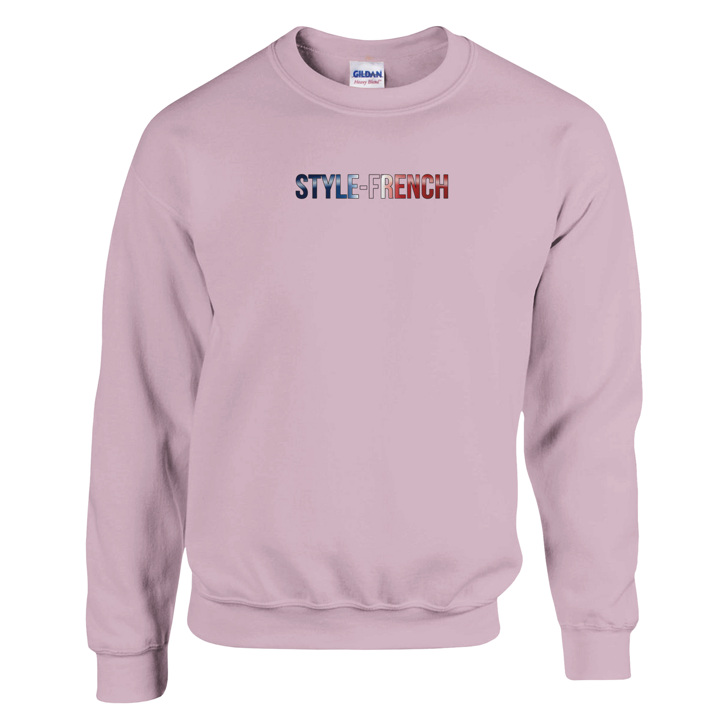 Sweatshirt Die Seele Frankreichs Damen im französischen Stil klassischer Rundhalsausschnitt | Gildan® 18000