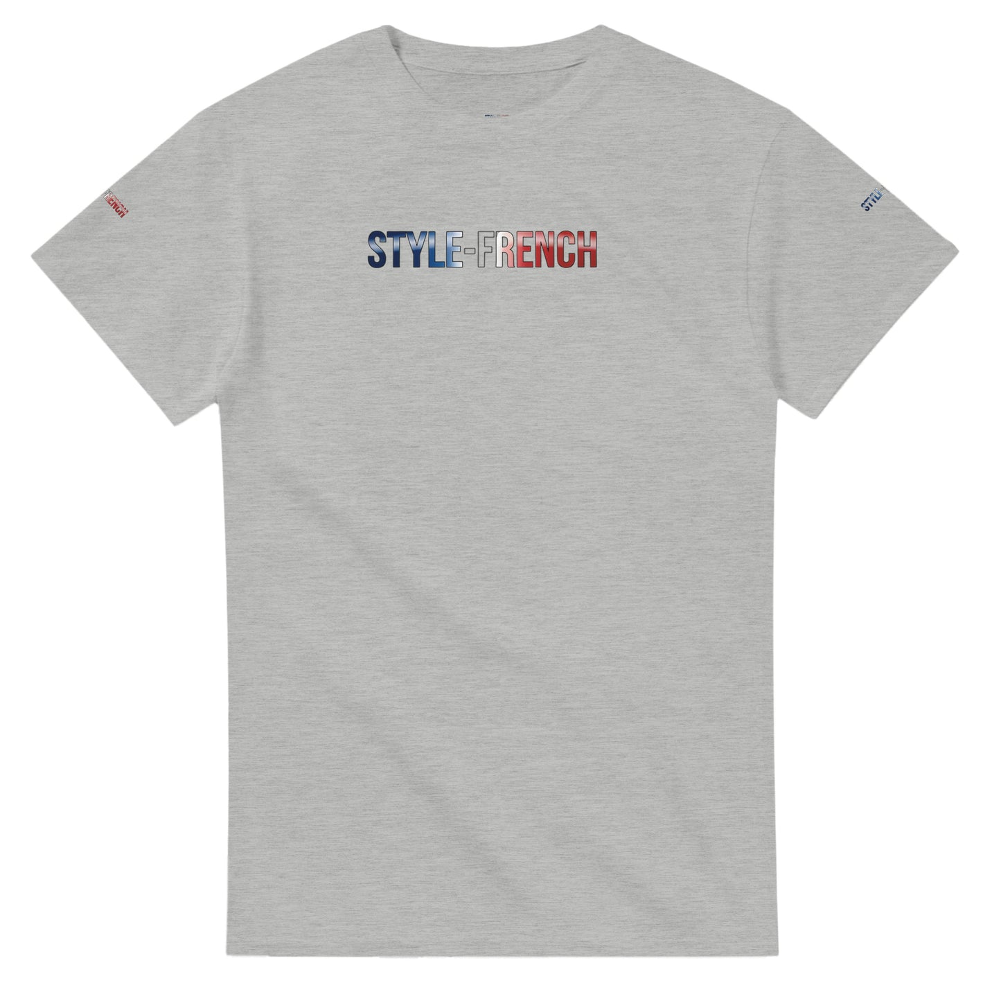 T-Shirt in Frankreich geboren dick rundhals | Gildan® 5000