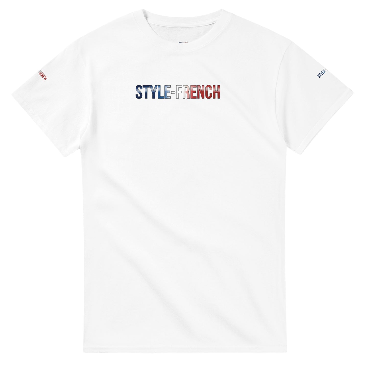T-Shirt in Frankreich geboren dick rundhals | Gildan® 5000
