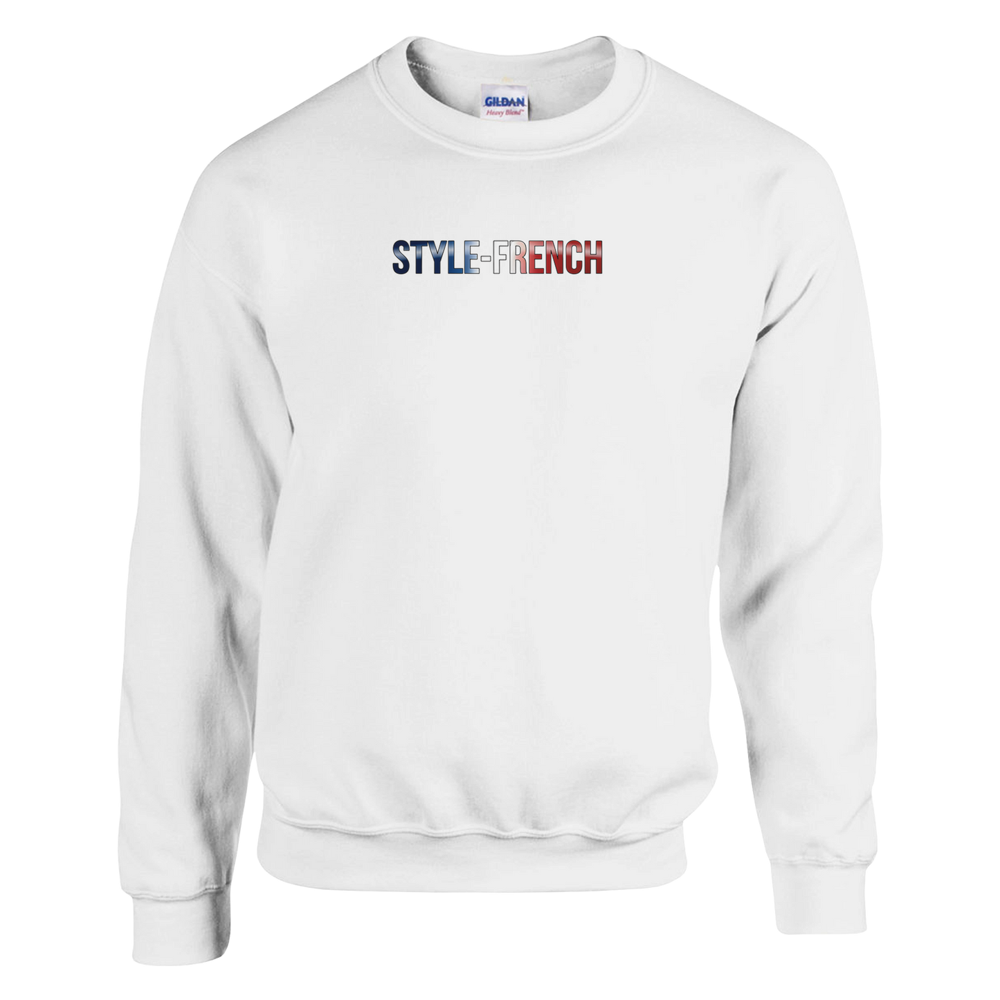 Unisex-Sweatshirt Nantes Stadt Frankreich klassisch Rundhals | Gildan® 18000