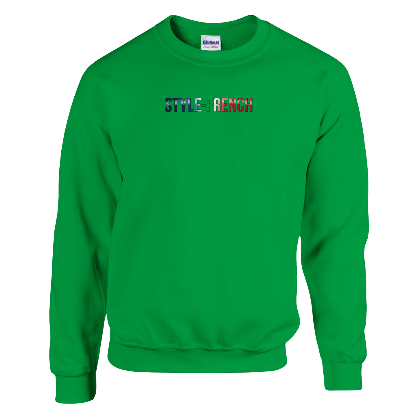 Klassisches Unisex-Sweatshirt Pays de la Loire mit Rundhalsausschnitt | Gildan® 18000