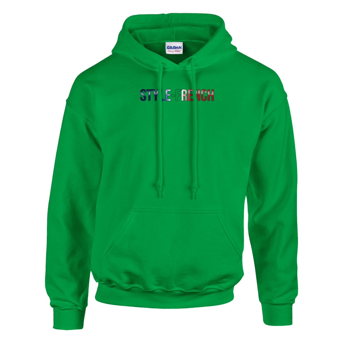 "The people don't give up" hoodie - classic French style for men | Gildan® 18500