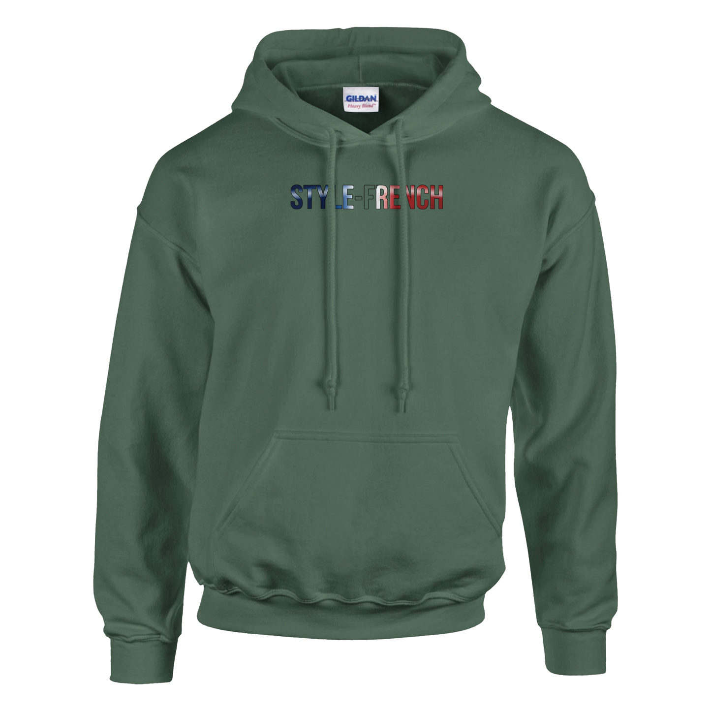 "The people don't give up" hoodie - classic French style for men | Gildan® 18500
