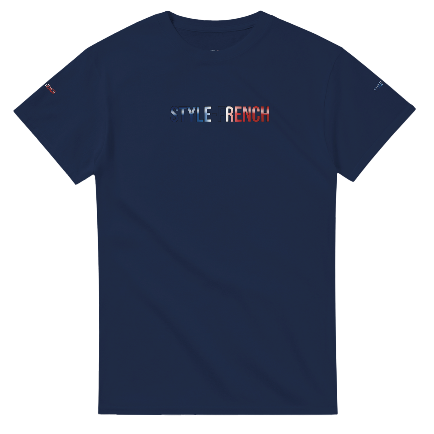 Unisex-T-Shirt Hochwertige Frankreich, dick, Rundhals | Gildan® 5000
