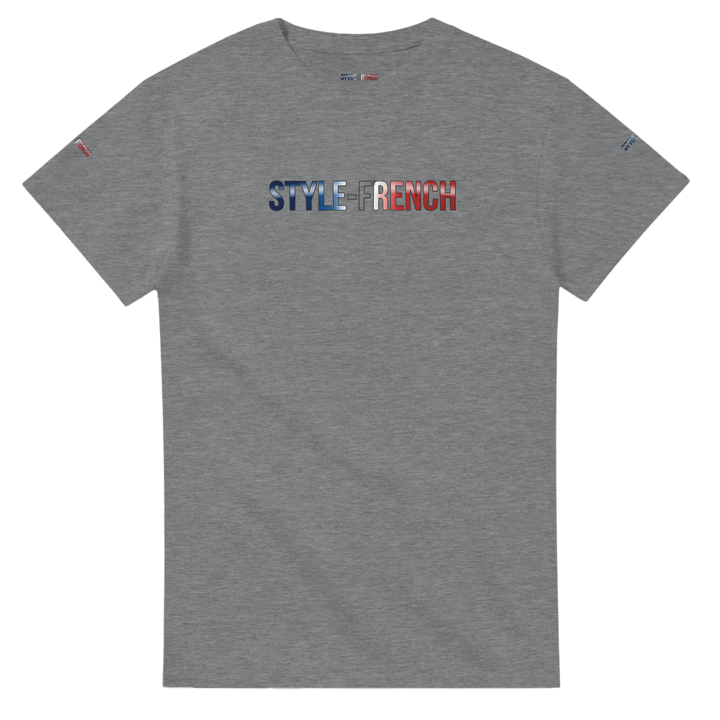 T-Shirt femme  France Patriote   - Coton Premium - Coupe Classique
