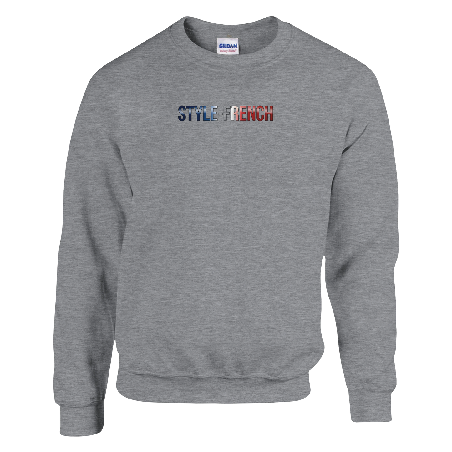 Klassisches Unisex-Sweatshirt Pays de la Loire mit Rundhalsausschnitt | Gildan® 18000