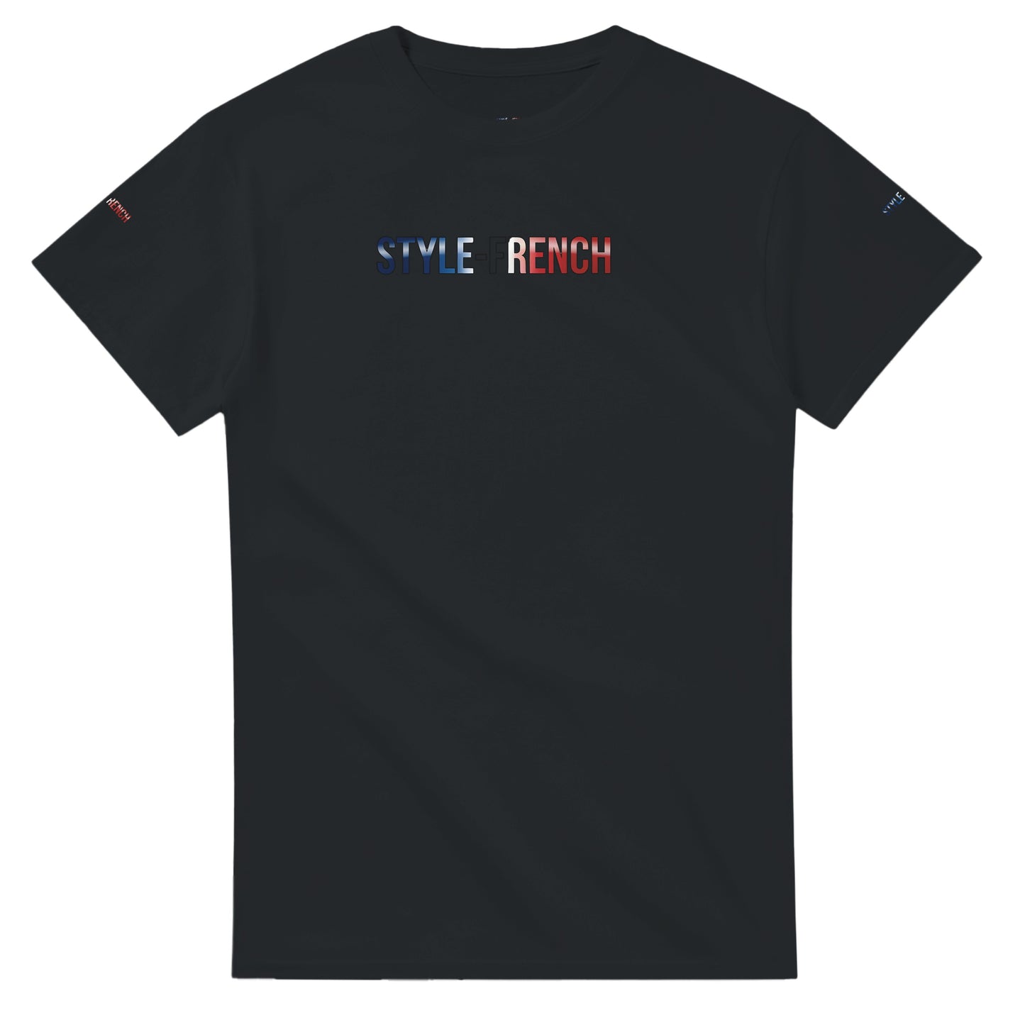 T-Shirt in Frankreich geboren dick rundhals | Gildan® 5000
