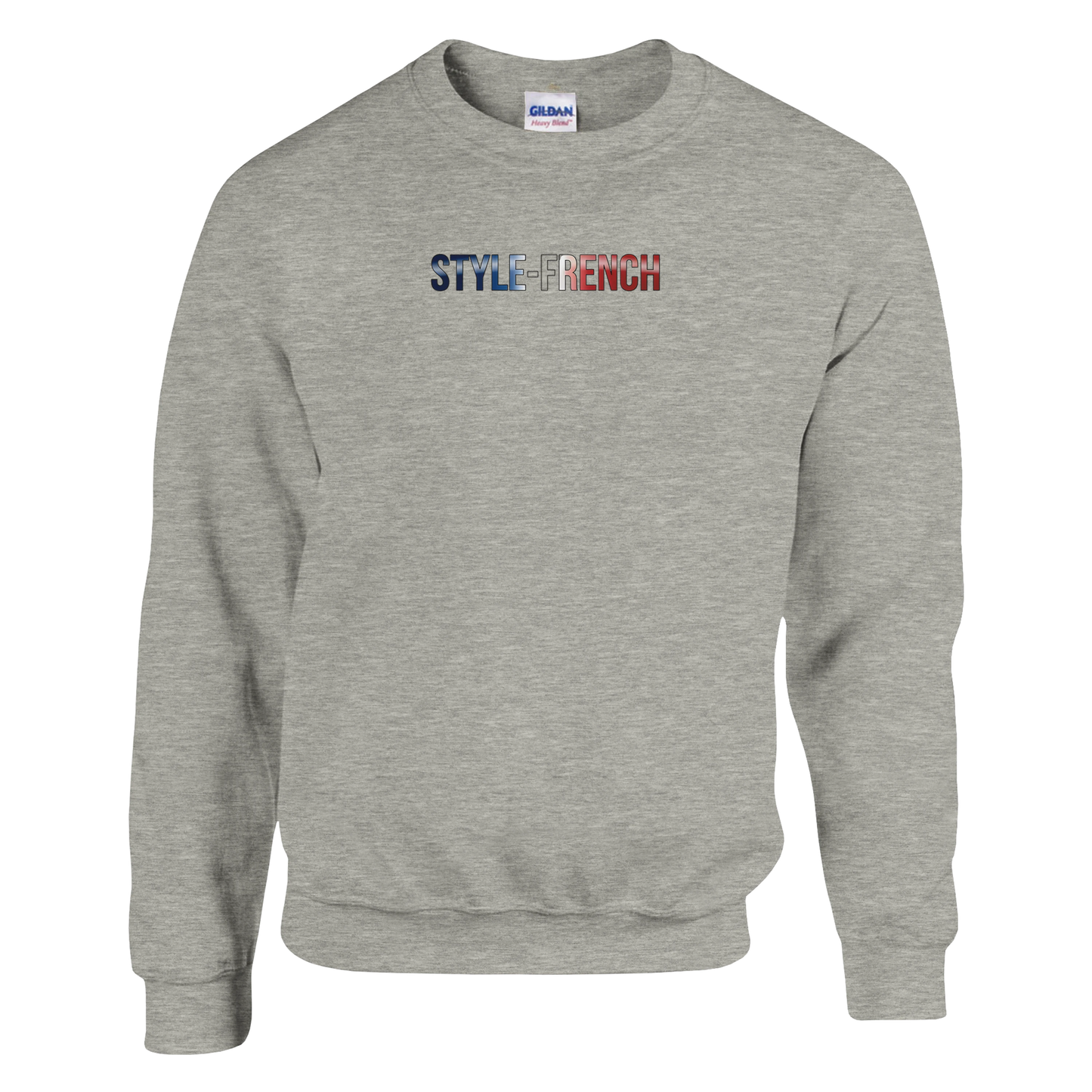 Herren-Sweatshirt Das Siegel des Königs, klassischer Rundhals | Gildan® 18000