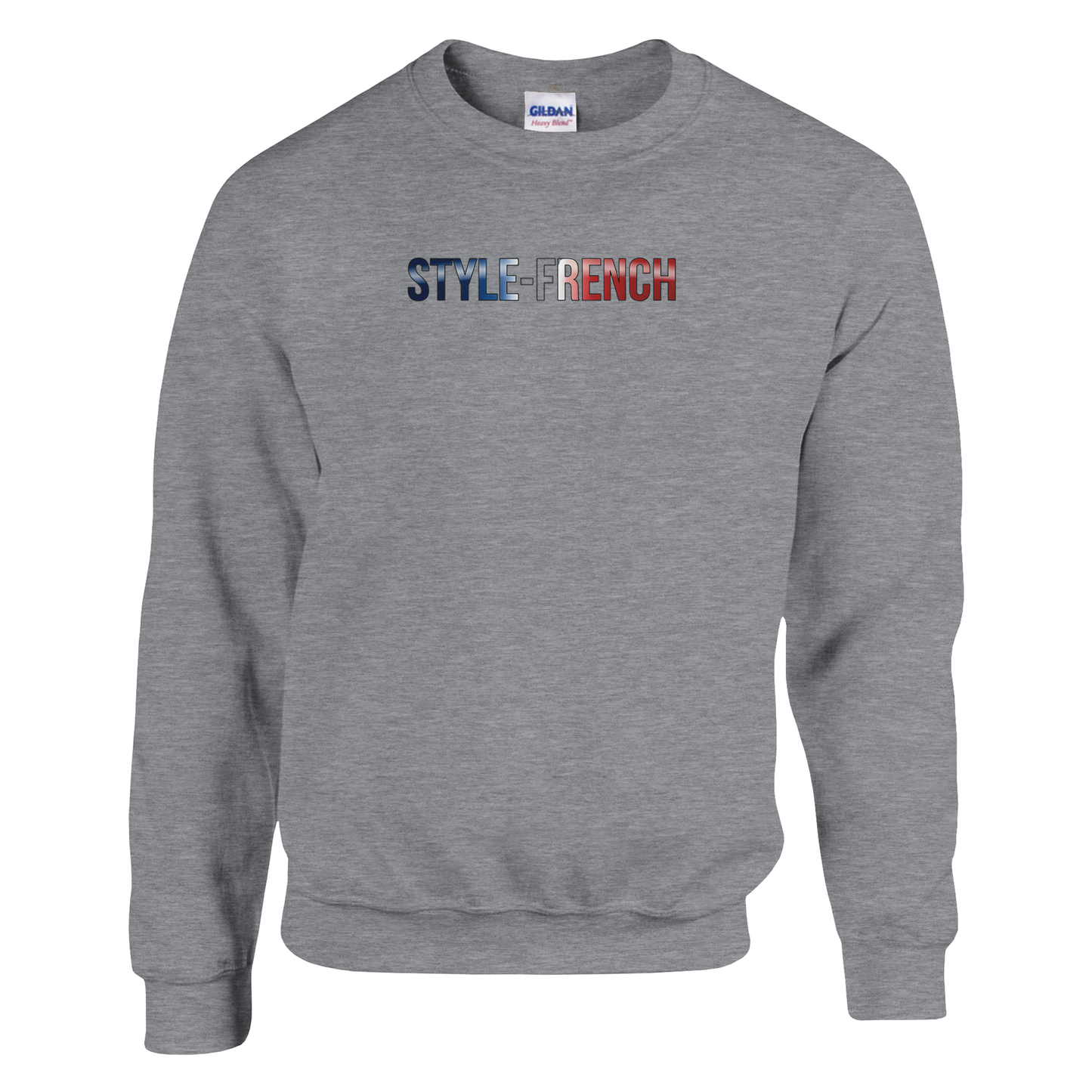 Women's Pink Classic Cathedral Crewneck Sweatshirt | Gildan® 18000