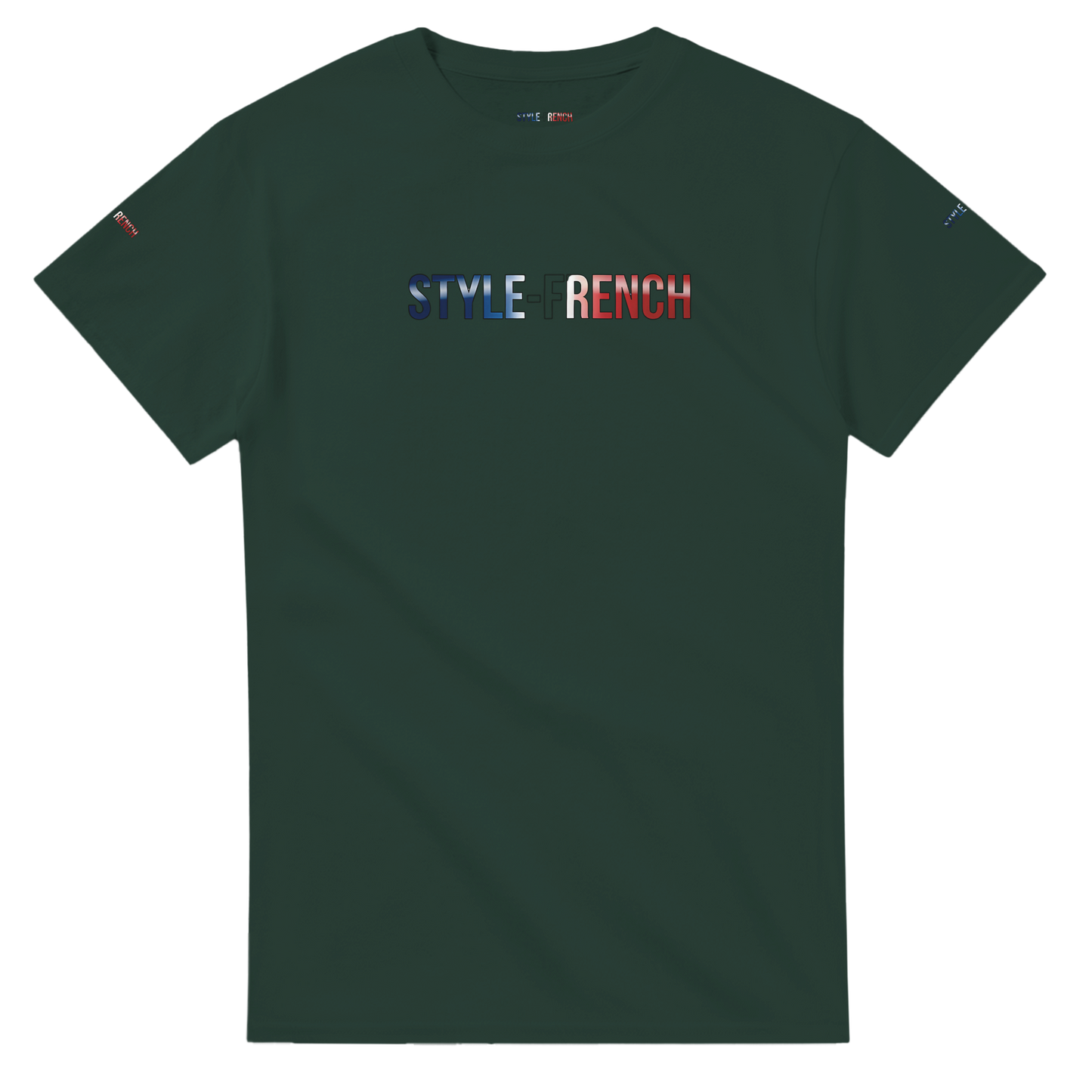 T-Shirt femme  France Patriote   - Coton Premium - Coupe Classique