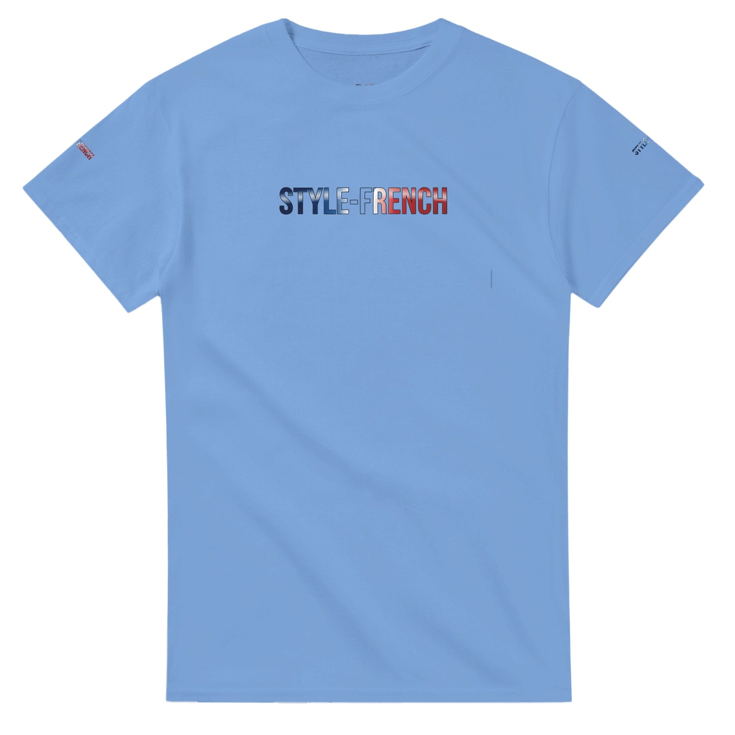 T-Shirt vive la France Herren dick Rundhals | Gildan® 5000