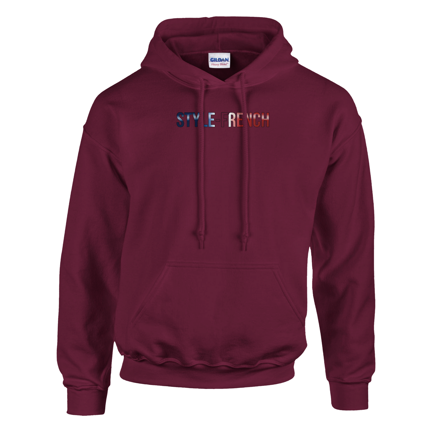 "The people don't give up" hoodie - classic French style for men | Gildan® 18500