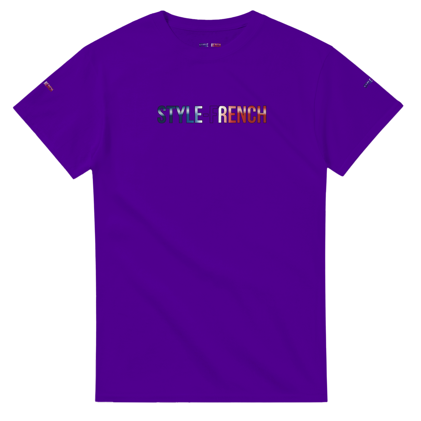 T-Shirt femme  France Patriote   - Coton Premium - Coupe Classique