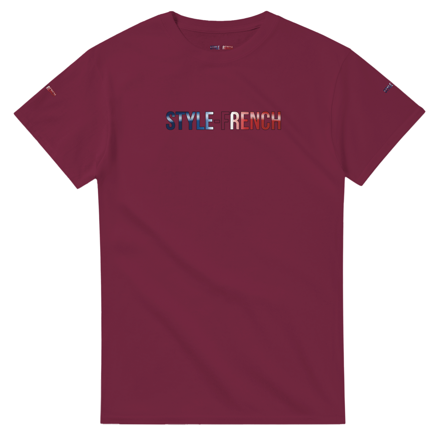 T-Shirt femme  France Patriote   - Coton Premium - Coupe Classique