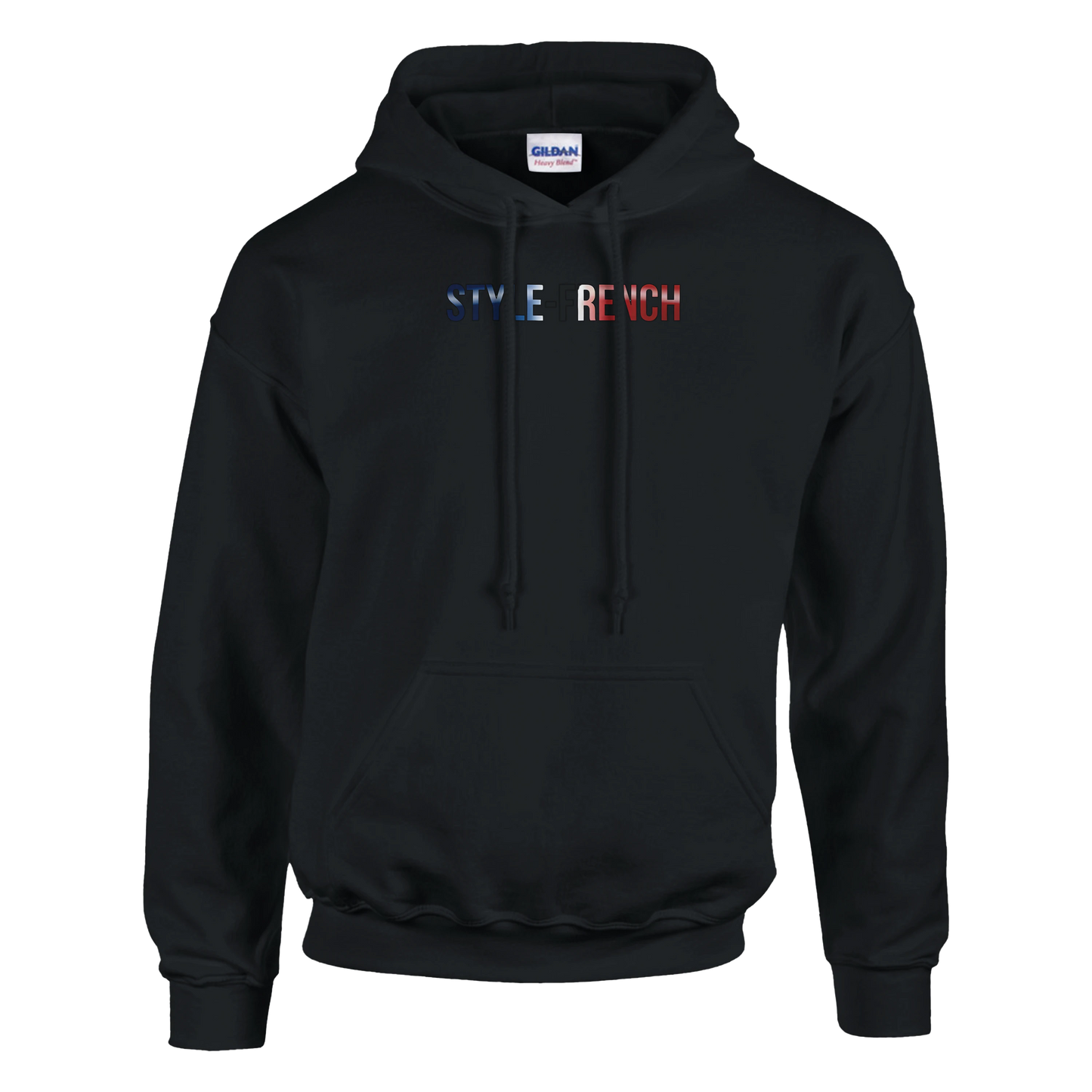 "The people don't give up" hoodie - classic French style for men | Gildan® 18500