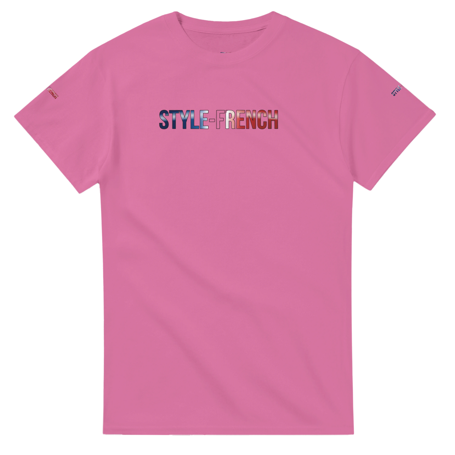 Damen T-Shirt, rosa, Kathedrale, dick, Rundhals | Gildan® 5000