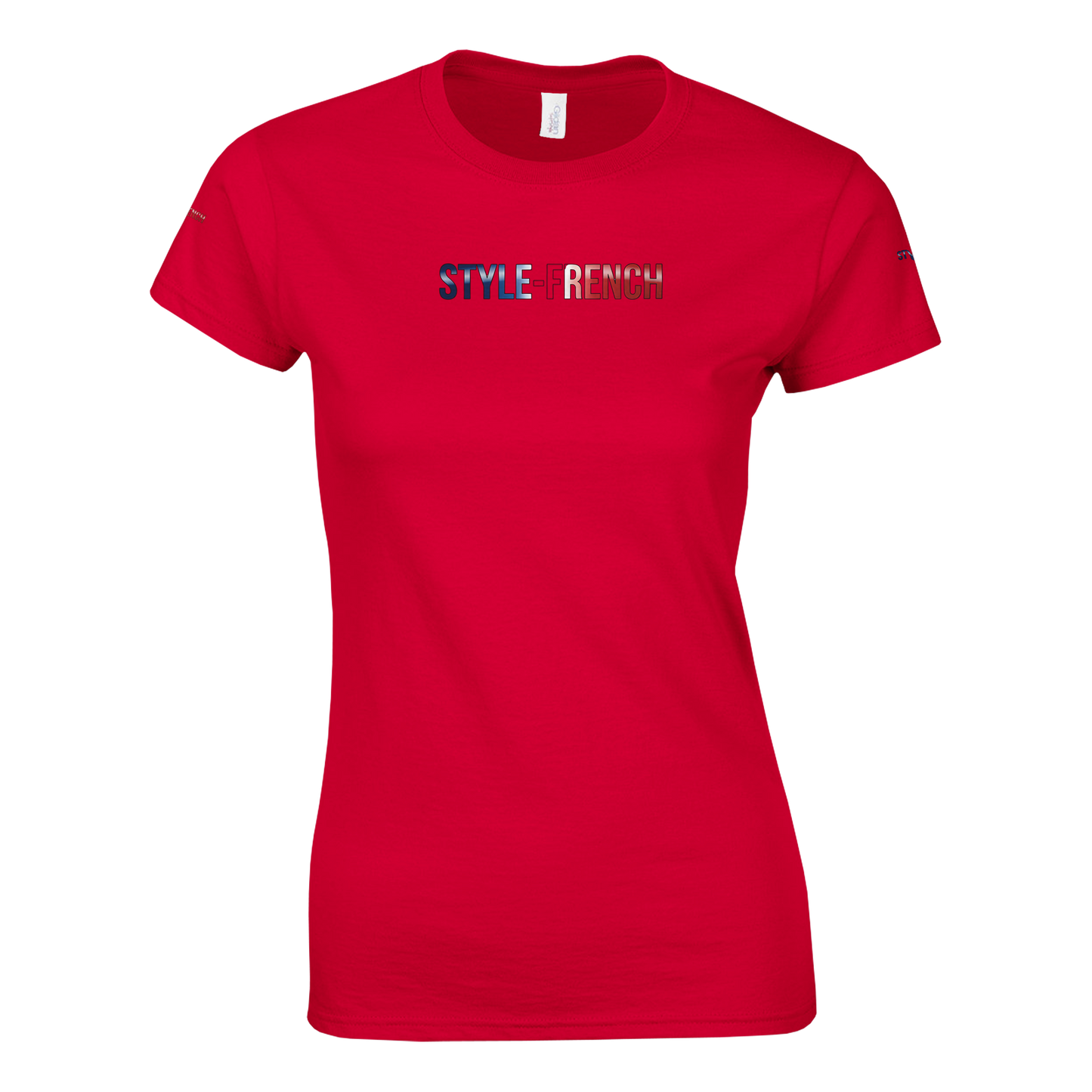 T-Shirt Freiheit Damen französischer Stil klassischer Rundhalsausschnitt | Gildan® 64000L