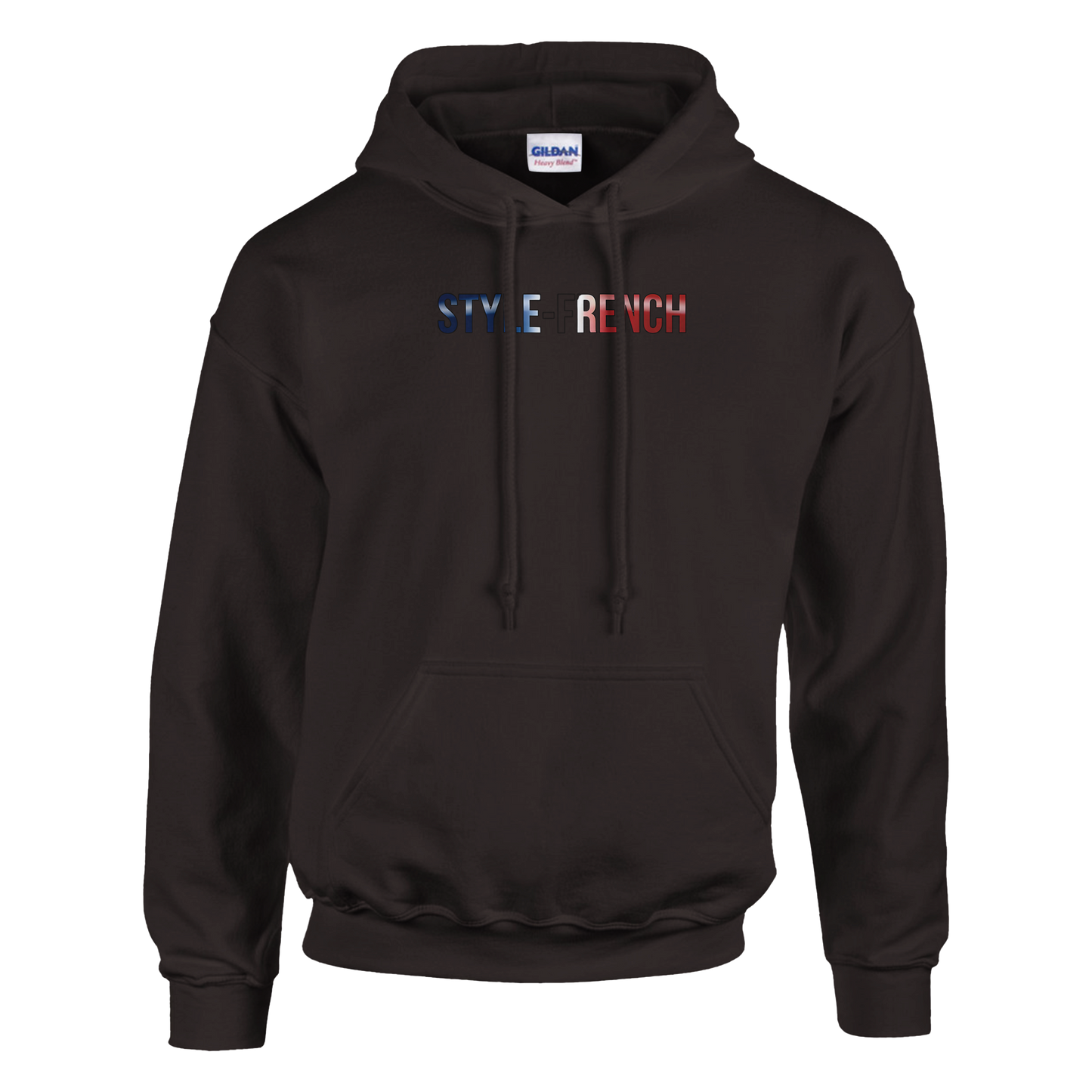 Klassischer französischer Hoodie "Chauvinistisch und stolz darauf, ein Mann zu sein" | Gildan® 18500
