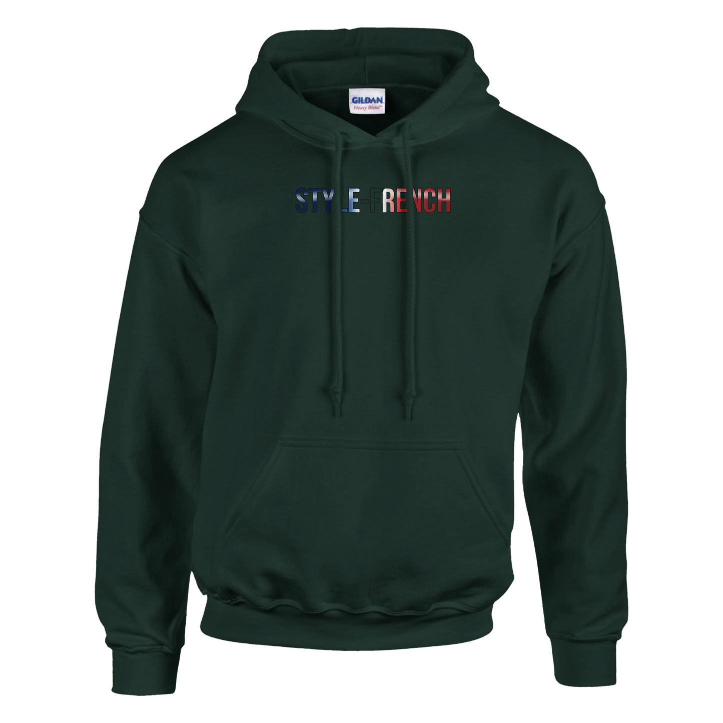 "The people don't give up" hoodie - classic French style for men | Gildan® 18500