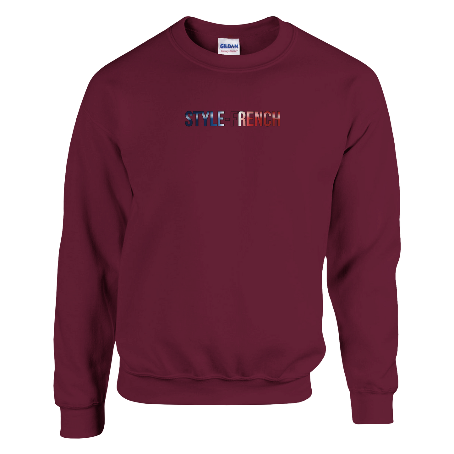 Unisex-Sweatshirt Auvergne-Rhône-Alpes klassisch Rundhals | Gildan® 18000