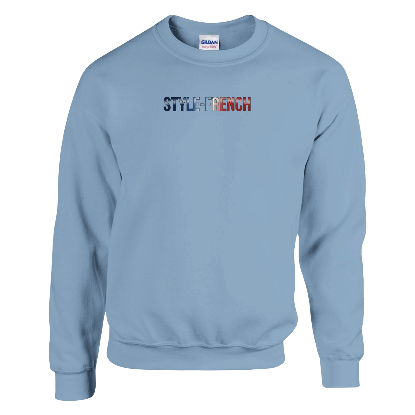 Klassisches Unisex-Sweatshirt Pays de la Loire mit Rundhalsausschnitt | Gildan® 18000