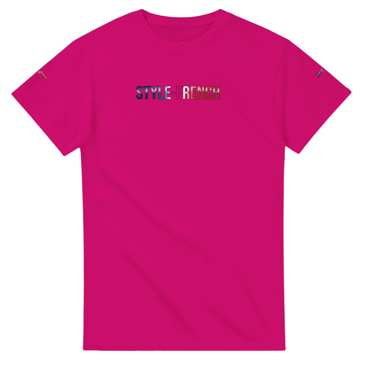 Unisex burgundy French city crewneck heavy t-shirt | Gildan® 5000