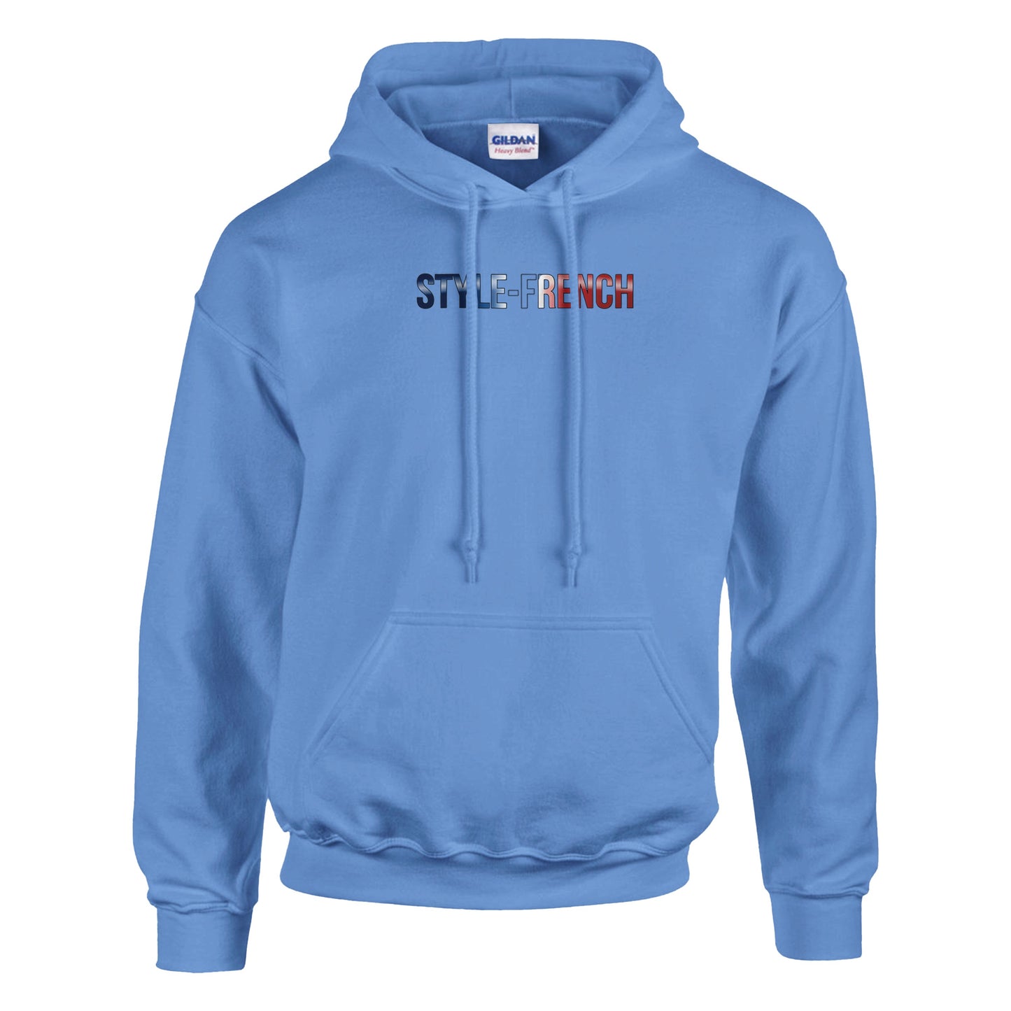 Kapuzenpullover Es lebe Frankreich klassischer Stil für Damen | Gildan® 18500