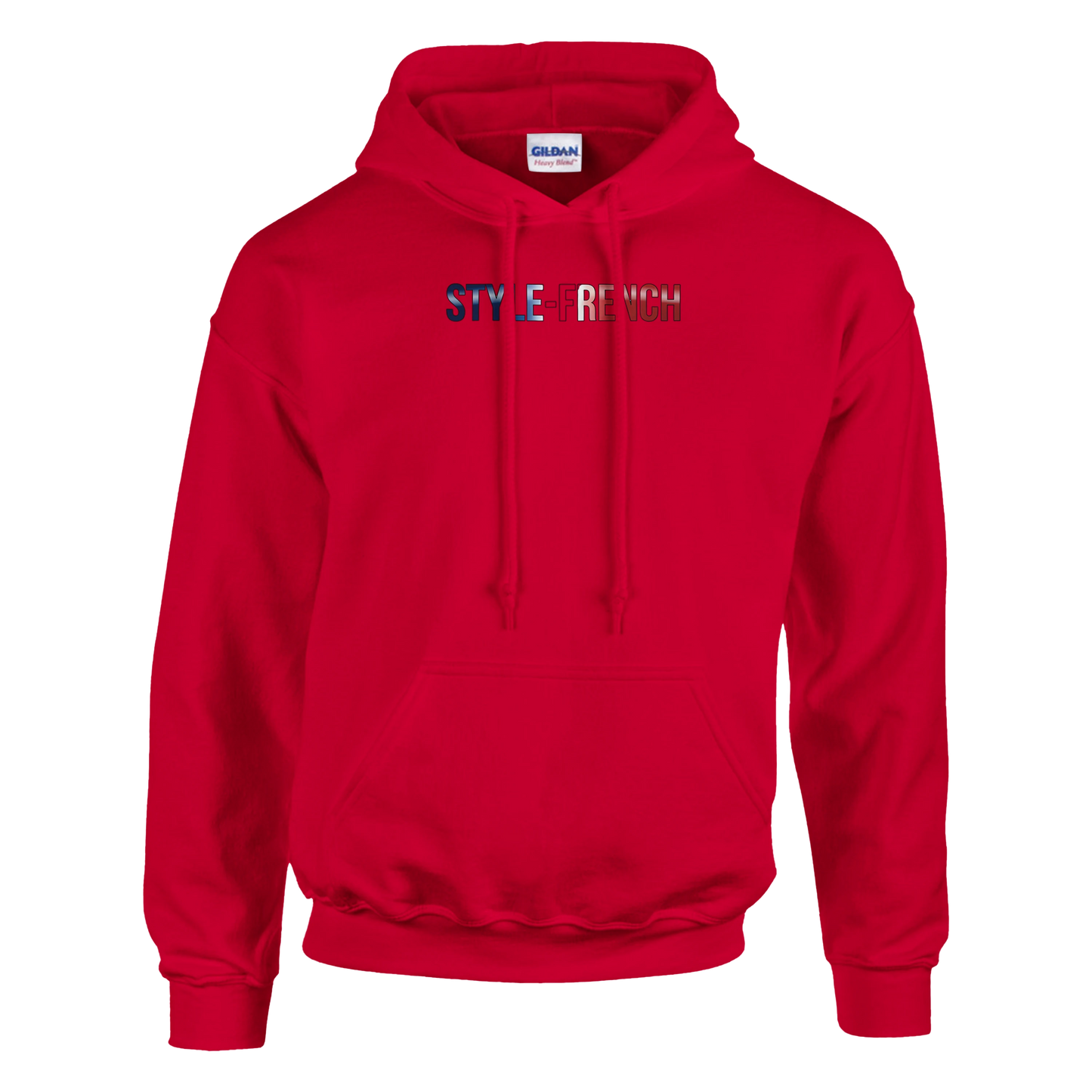 "The people don't give up" hoodie - classic French style for men | Gildan® 18500
