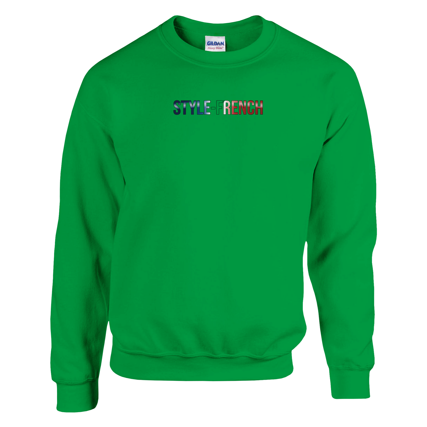 Sweatshirt „Chauvin und stolz darauf zu sein“ im klassischen französischen Rundhals-Stil | Gildan® 18000