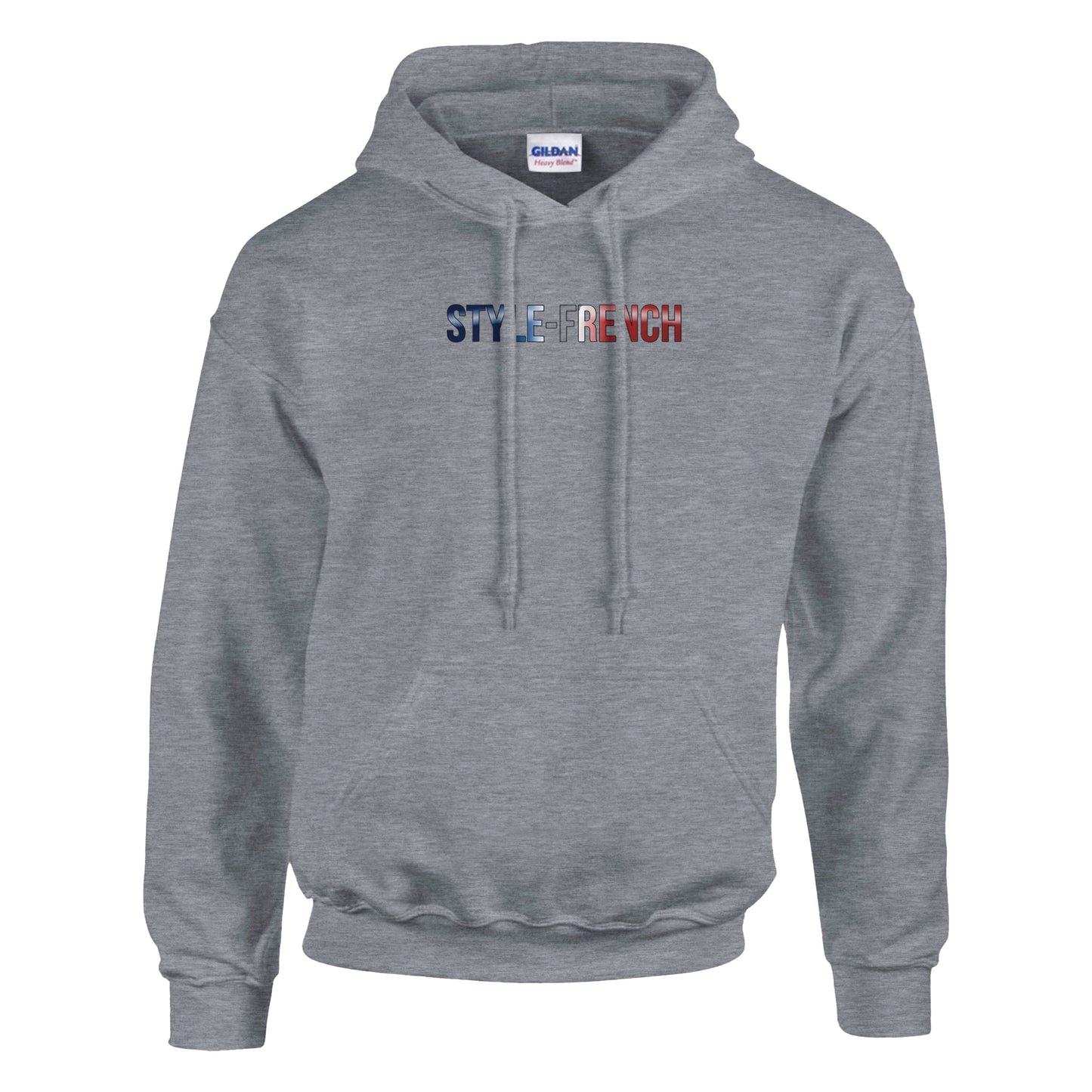 Men's Hoodie - Strong Lion - French Style - Classic | Gildan® 18500