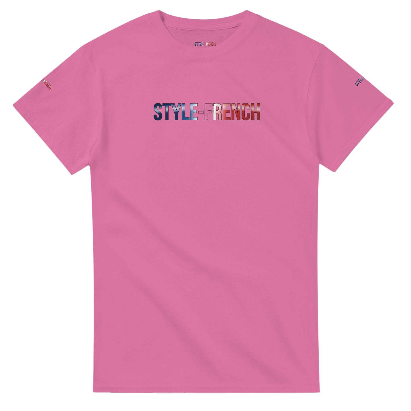 T-Shirt femme  France Patriote   - Coton Premium - Coupe Classique
