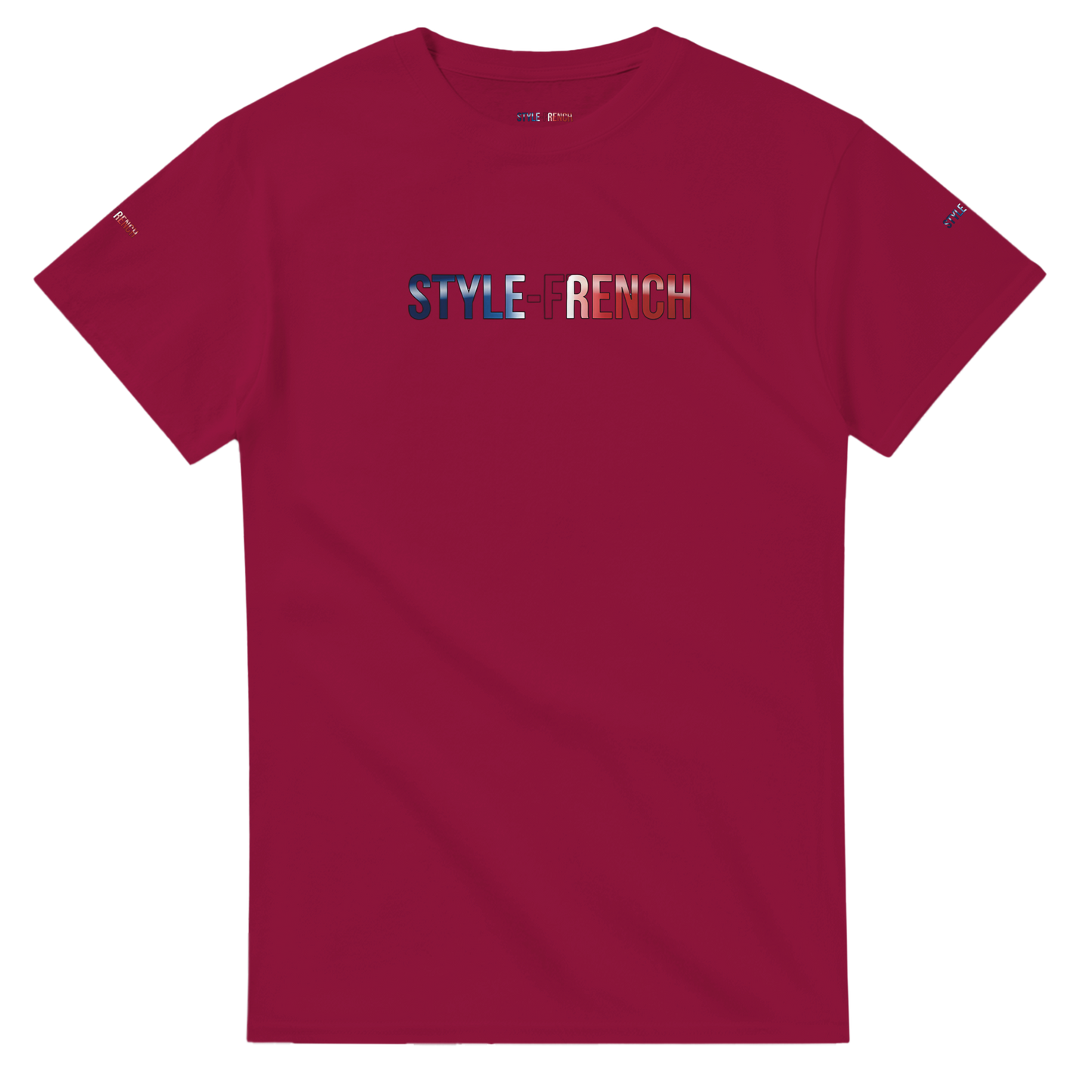 T-Shirt femme  France Patriote   - Coton Premium - Coupe Classique