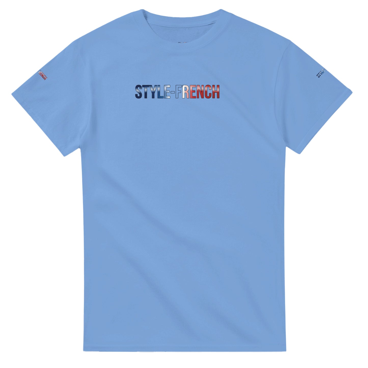 T-Shirt in Frankreich geboren dick rundhals | Gildan® 5000