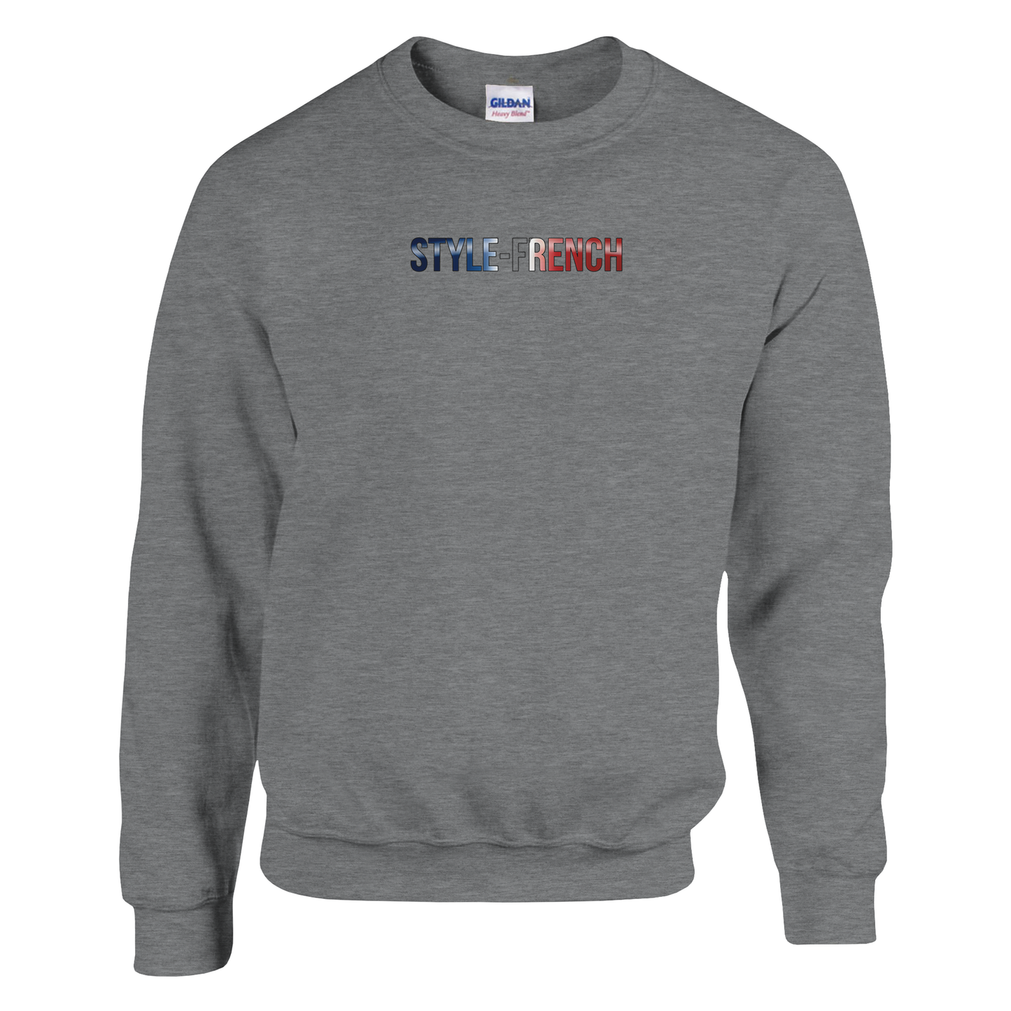 Sweatshirt „Chauvin und stolz darauf zu sein“ im klassischen französischen Rundhals-Stil | Gildan® 18000