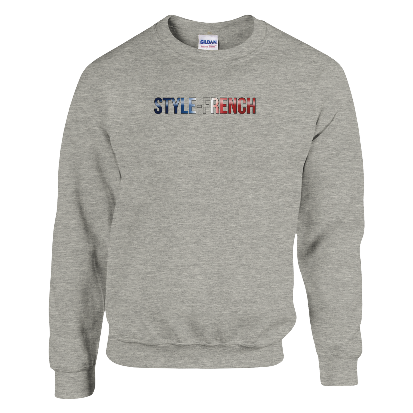 Women's Pink Classic Cathedral Crewneck Sweatshirt | Gildan® 18000