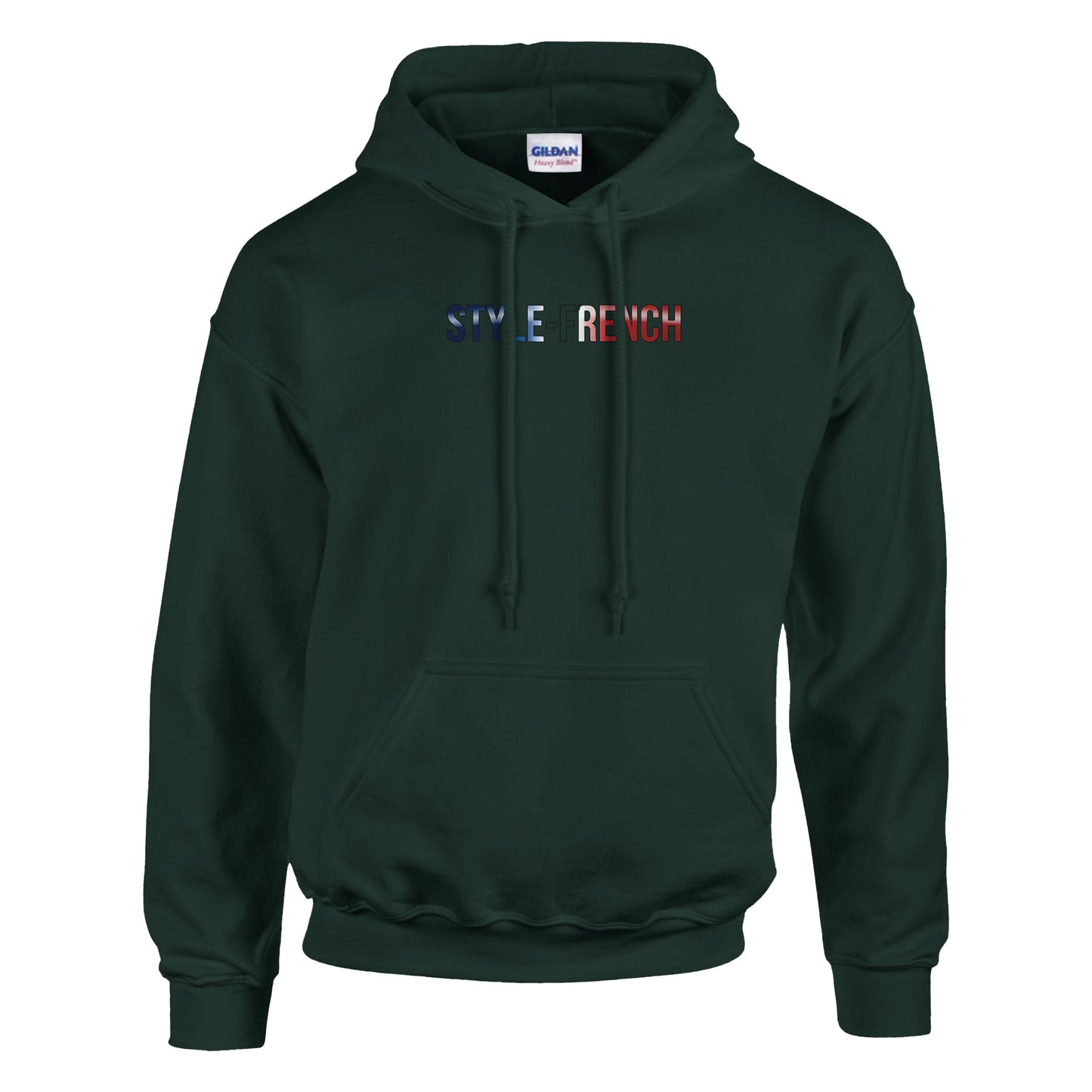 Men's Hoodie - Strong Lion - French Style - Classic | Gildan® 18500