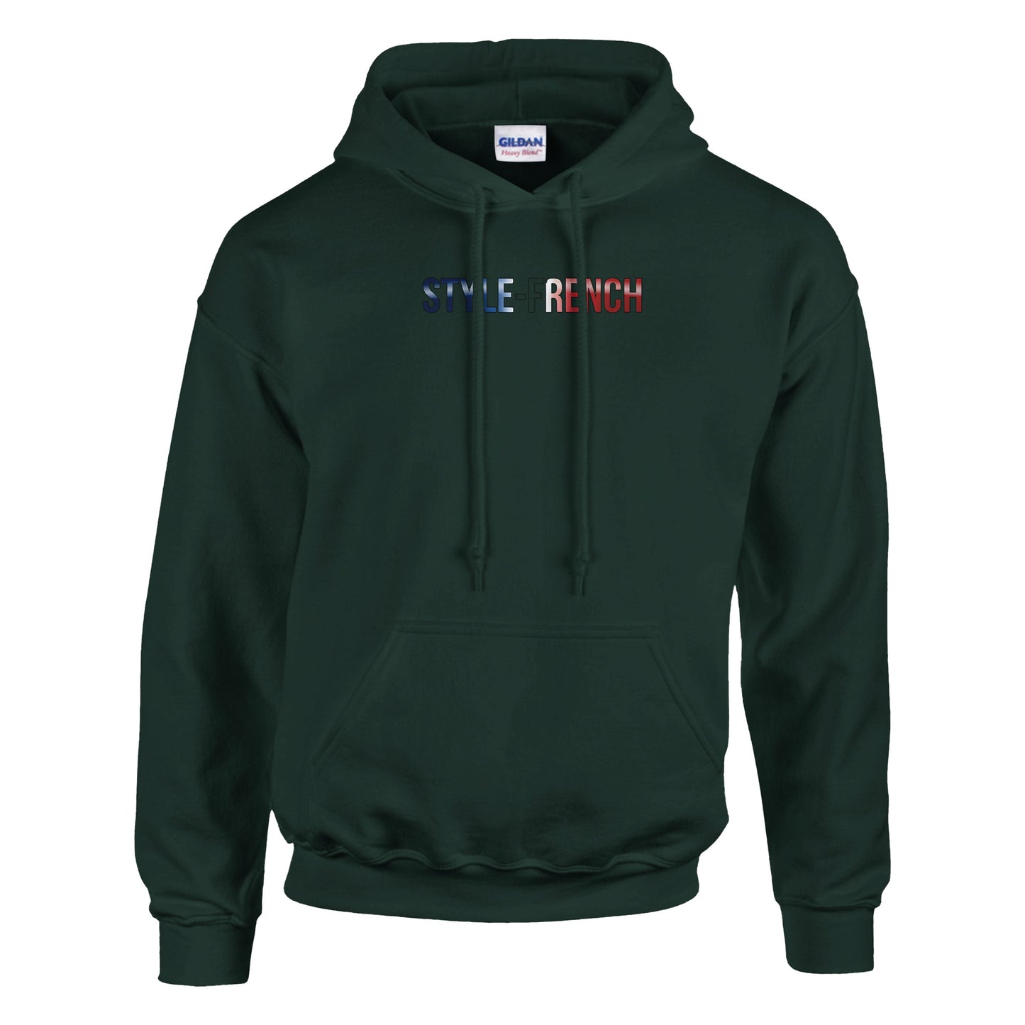 Kapuzenpullover Es lebe Frankreich klassischer Stil für Damen | Gildan® 18500