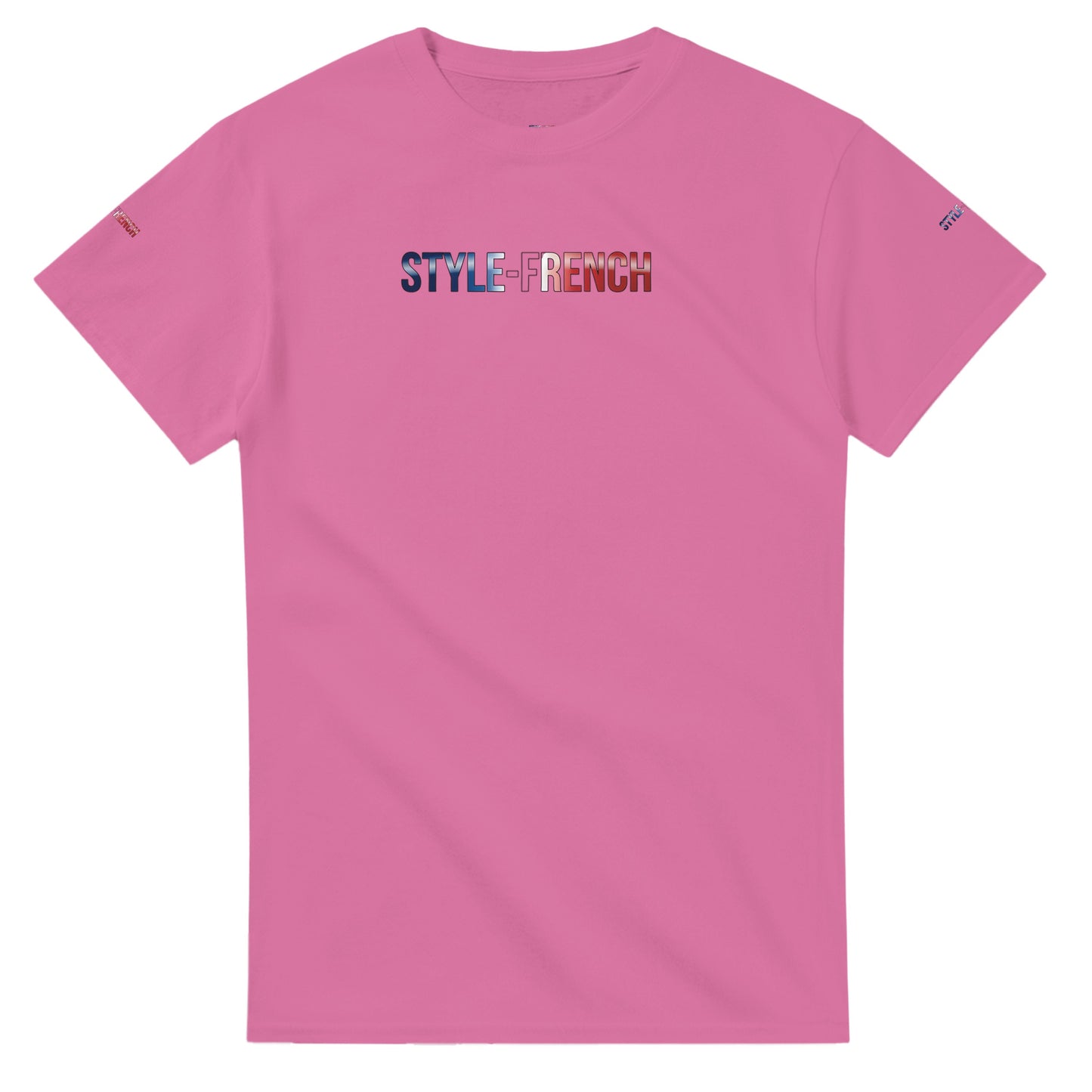 T-Shirt in Frankreich geboren dick rundhals | Gildan® 5000