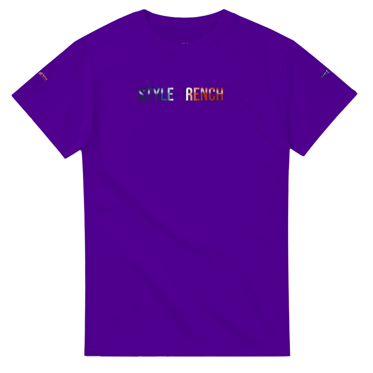 Unisex burgundy French city crewneck heavy t-shirt | Gildan® 5000