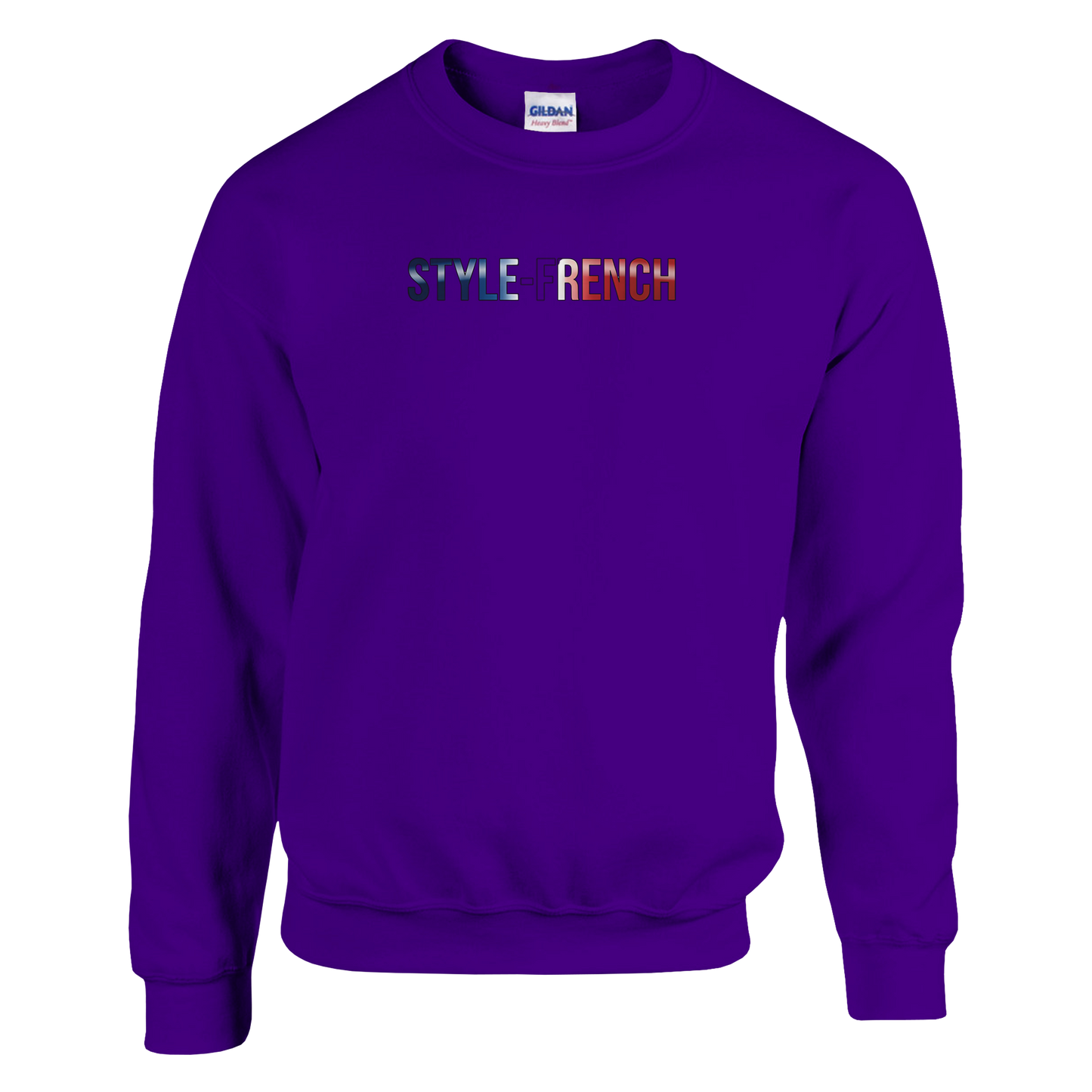 Women's Pink Classic Cathedral Crewneck Sweatshirt | Gildan® 18000