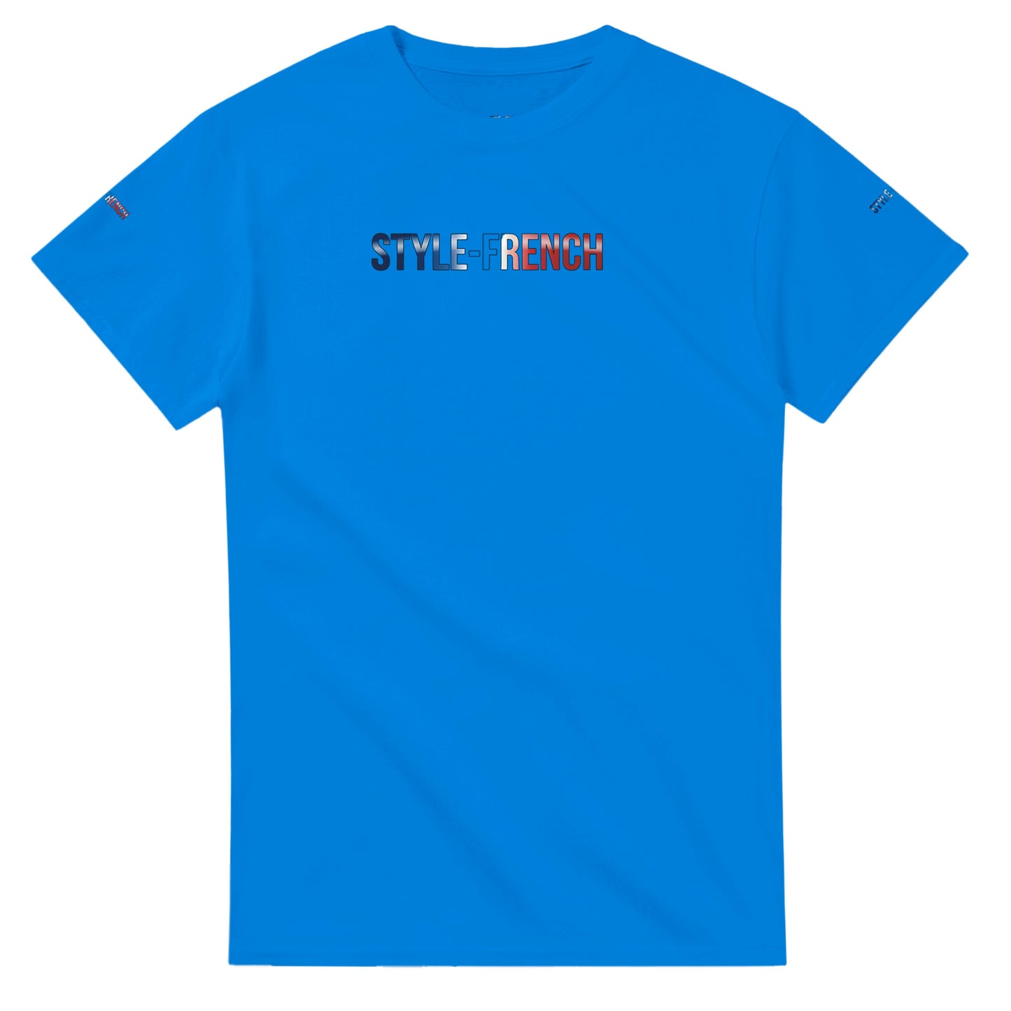 T-Shirt in Frankreich geboren dick rundhals | Gildan® 5000