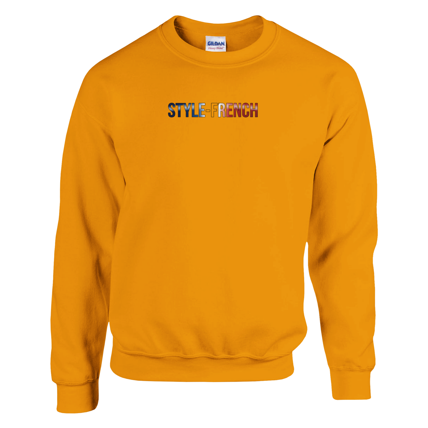 Unisex-Sweatshirt Nantes Stadt Frankreich klassisch Rundhals | Gildan® 18000